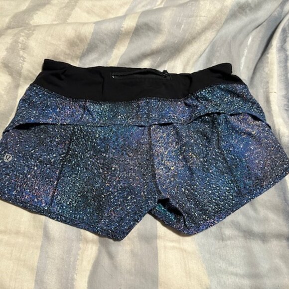 Lululemon Size 6 Speed Shorts - Picture 1 of 3